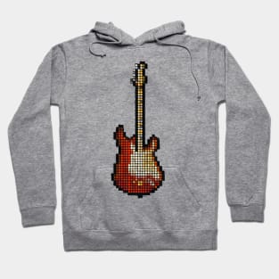 Tiled Pixel 1965 Lenny Guitar Upright Hoodie